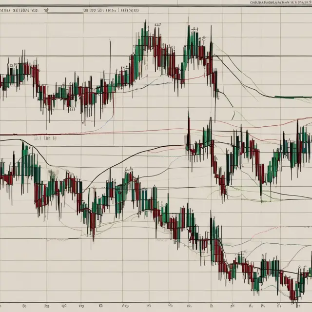 A woven mat symbolizing SMA and Standard Deviation forming the upper and lower boundaries of Bollinger Bands