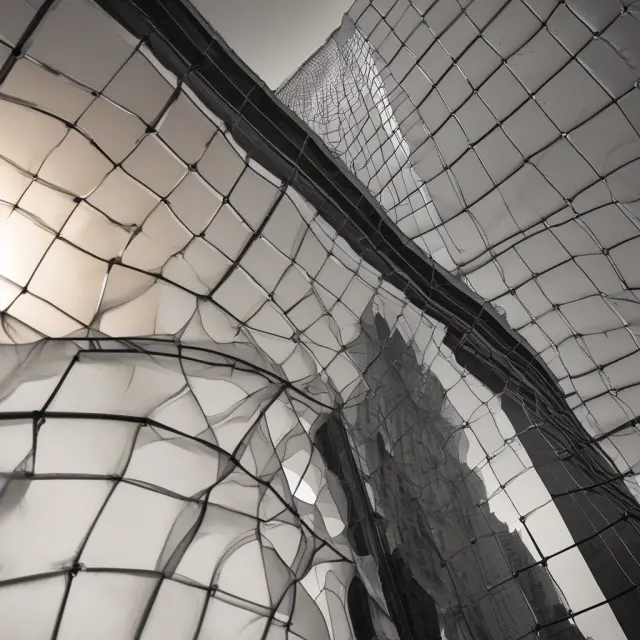 Scales transitioning from opaque to transparent, symbolizing the quest for transparency in bond rating agencies and regaining investor confidence.