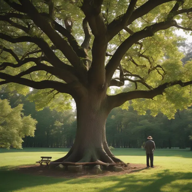 A bond growing on a tree with interest rates as branches, illustrating the Yield to Maturity calculation.