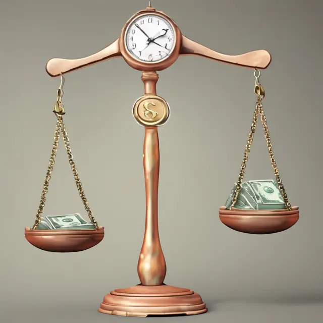 Two balance scales contrasting investment-grade and high yield bond ratings, symbolizing their differing risk levels and associated yields.