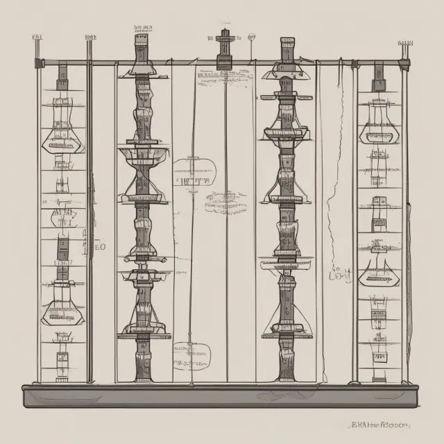A balance scale with one pan holding an individual bond ladder and the other depicting an ETF bond ladder, symbolizing the choice between customization and simplicity.
