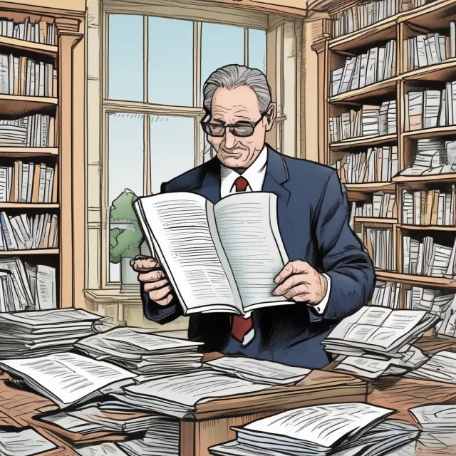 An underwriter, depicted as an architect, builds a book from investors