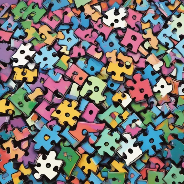 Underwriter assembling jigsaw puzzle of investor bids to determine a fair market price for Google