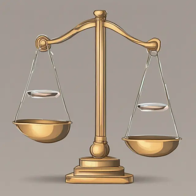 Scales with current account, capital account, and financial account balancing a zero-sum equation for the balance of payments calculation.