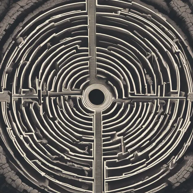 An inquisitive investor navigates a maze, finding answers to common questions about the intricacies of bottom-up investing