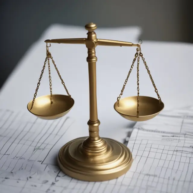 Image of scales delicately balancing checks against available funds