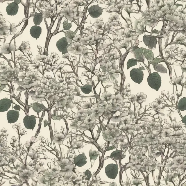 Vines connecting branches as they bloom with different accounting methods: Debtor System, Income Statement System, Stock and Debtor System, Final Accounts System.