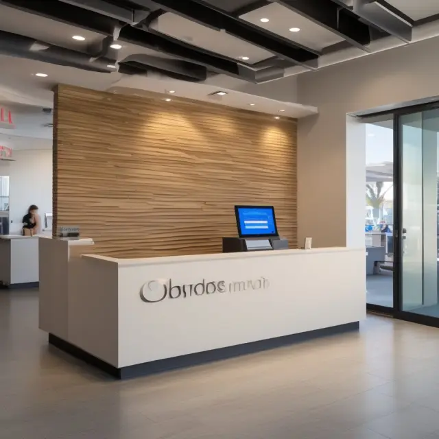 An image of a digital wave replacing branch banking with personalized online and in-person services