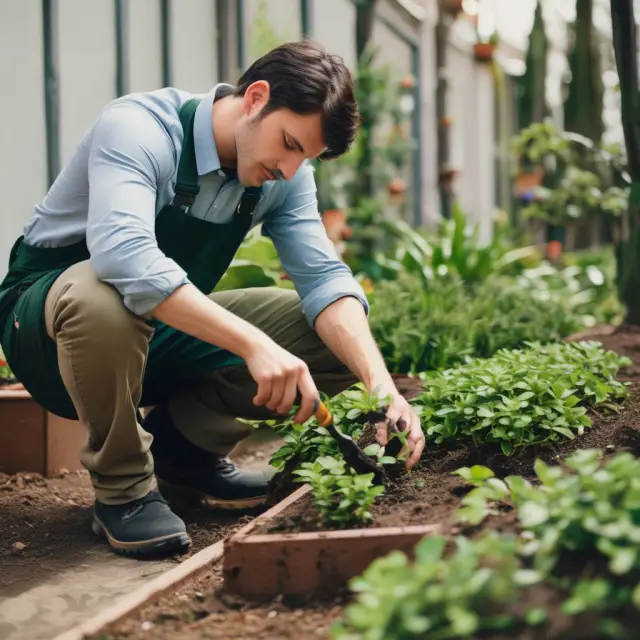 A branch manager nurtures employees like a gardener, carefully selecting, growing, and pruning to ensure a thriving team
