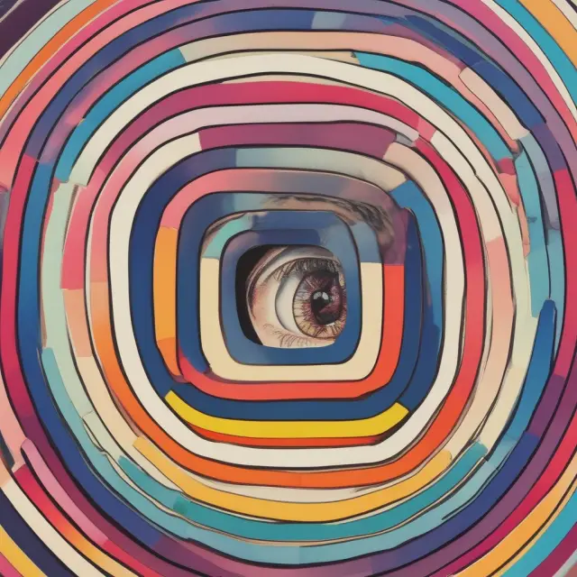 A bullseye with Facebook and Instagram logos in the center, symbolizing targeted ads reaching their audience effectively on these platforms for brand awareness