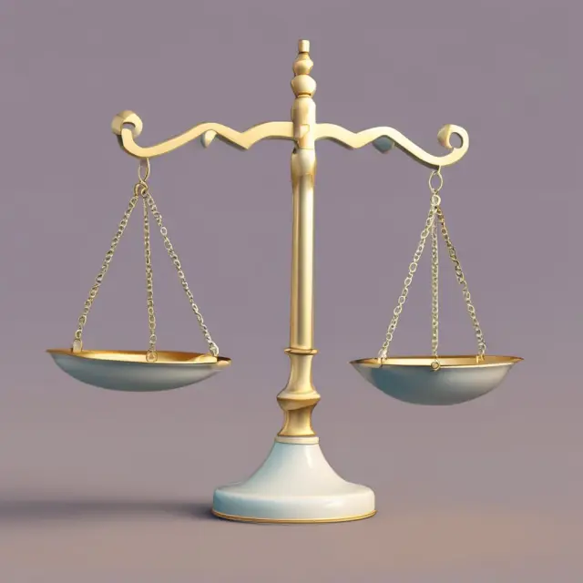 A set of scales, pivoting on a question mark, symbolizing frequently asked questions about break-even prices