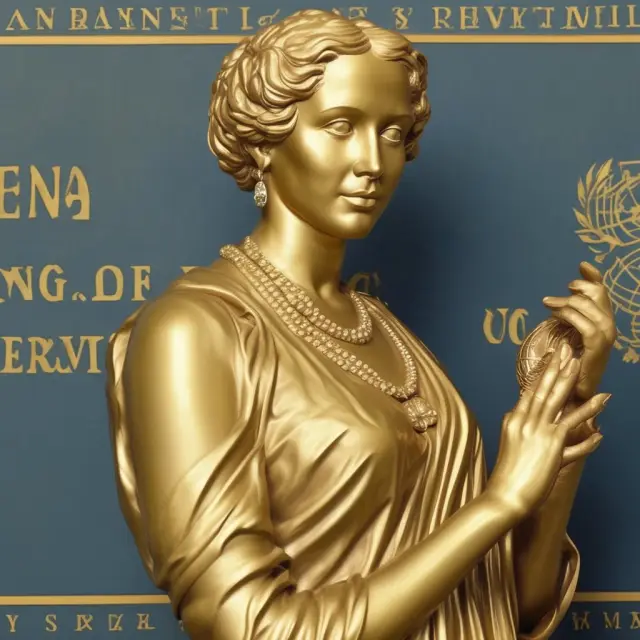 An image of the Bretton Woods Agreement with a gold-backed dollar at its core surrounded by two pillars representing IMF and World Bank