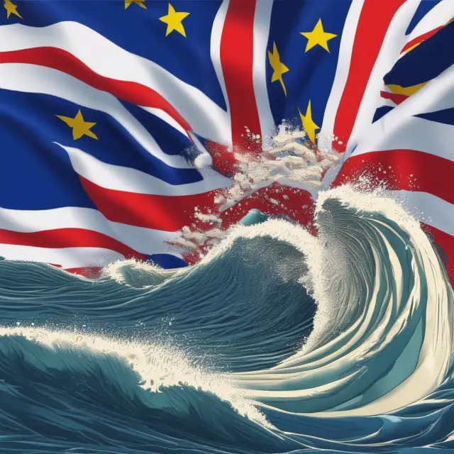 Prime Minister Theresa May initiating Article 50, creating a wave of change for EU-UK relations.