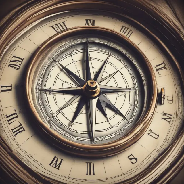 A compass with a broker-dealer