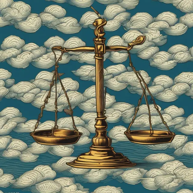 An image of golden scales balancing investment returns from bullet bonds against potential losses. The scene emphasizes the need for careful consideration in bond investments.