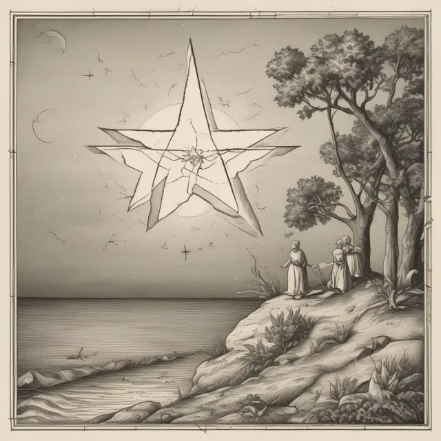 Visualization of bullish abandoned baby, morning star, and evening star patterns on a stock price chart