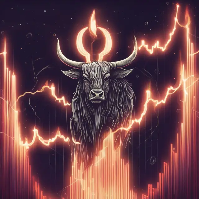 Bullish engulfing pattern illustration, representing the transformation from a bearish black candle to a bullish white one, symbolizing a reversal and potential profit opportunity