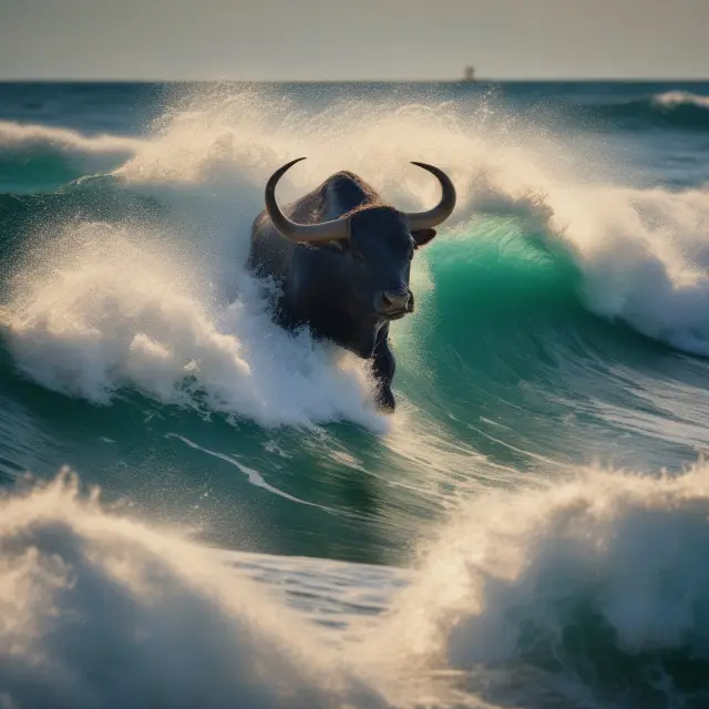 Visualizing bull markets bringing opportunities for trading volume surge, security valuation growth, increased liquidity, dividend hikes, and IPOs