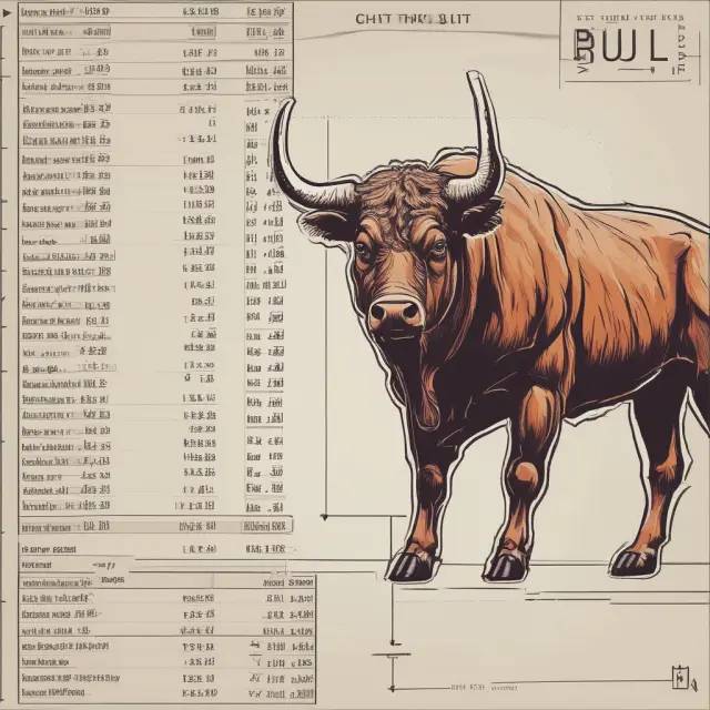 A see-saw illustrating the risk vs reward profile of a Bull Put Spread, with potential profits and losses balanced against each other.