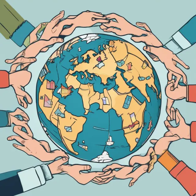 A group of people representing multiple owners, each holding deeds to unique properties, illustrating the challenges and solutions in managing shared bundle of rights
