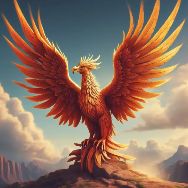 Phoenix rising from long-term assets, representing the growth and transformation achieved through capital expenditures, asset purchases, sales, and investments in stocks or subsidiaries.