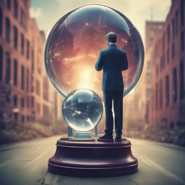 Entrepreneur considering business exit strategy: weighing personal involvement and future direction (legacy) versus profit in the form of strategic acquisition, IPO, or sale.