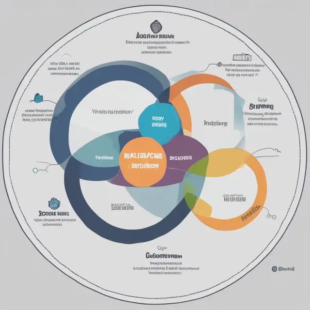 A Venn diagram displaying Onshoring (domestic), Nearshoring (nearby countries), and Offshoring (distant) options in Business Process Outsourcing, highlighting their overlapping and distinct benefits.