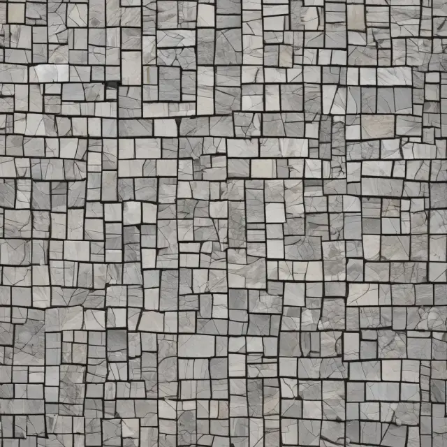 A mosaic of businesses as puzzle pieces coming together to form various levels of government - federal, state, and local.