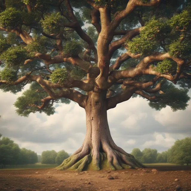 An acorn sprouting and growing into an oak tree representing Small, Mid-Sized, and Large Businesses