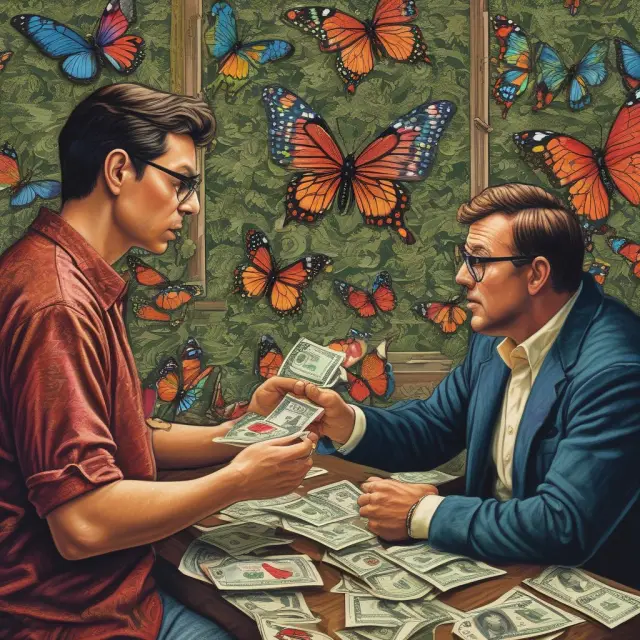 Options strategist crafting a long call butterfly spread using ITM and ATM calls, symbolizing minimal price movement in the underlying asset.