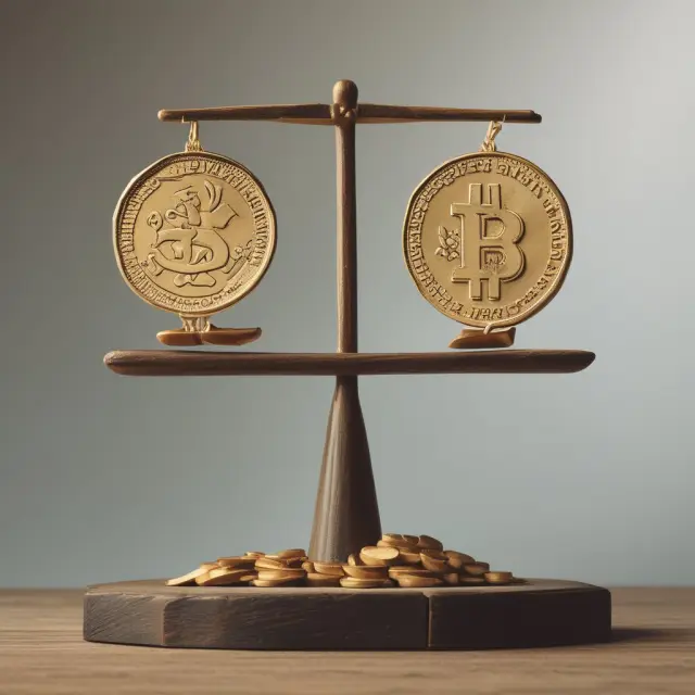 Golden coin representing share buybacks and dividends on a seesaw, illustrating the choice between short-term gains versus long-term ESG investments