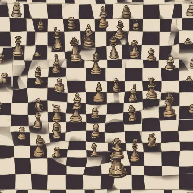 Professional investor examines a chessboard representing margin trading risks and rewards with initial and maintenance margins
