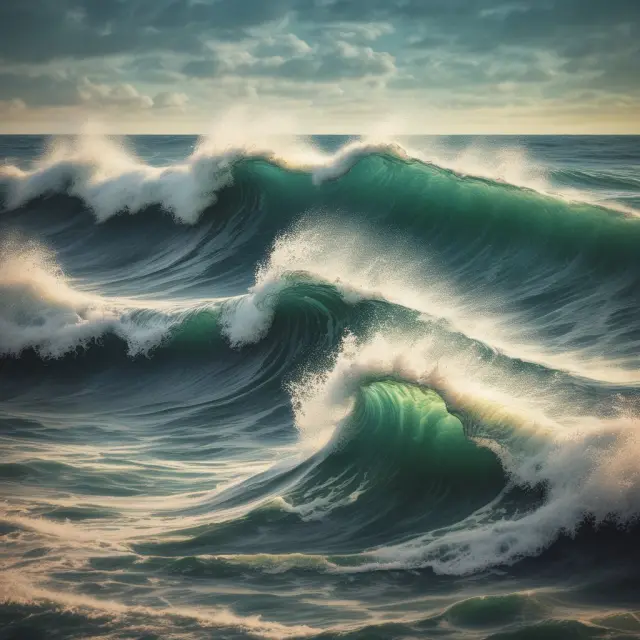 Buyside bulls riding waves of market data and resources, symbolizing their influence and strategic flexibility