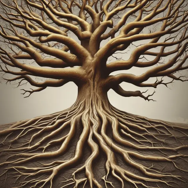 Golden CA degrees growing on a tree with branches leading to diverse career paths