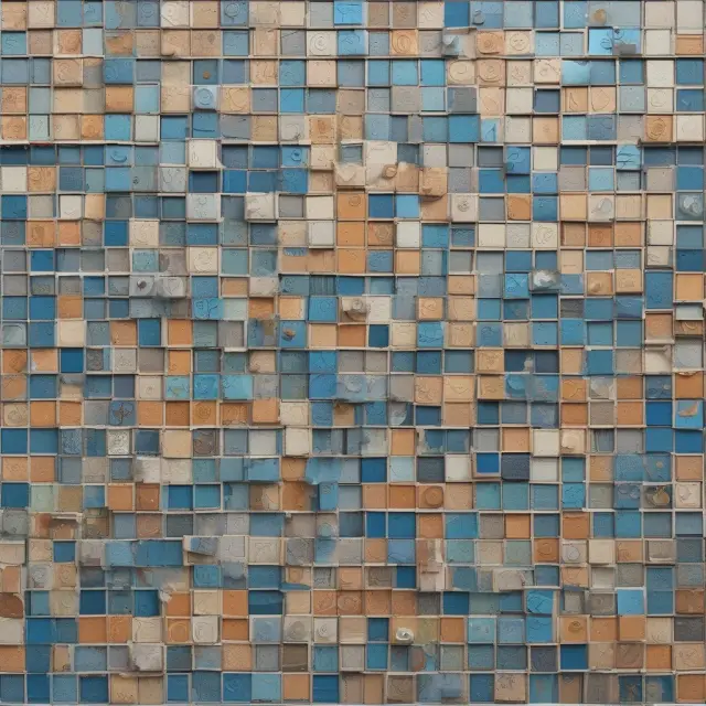 A metaphorical image depicting chartered accountants assembling a mosaic, each tile symbolizing their academic, practical, and professional growth.