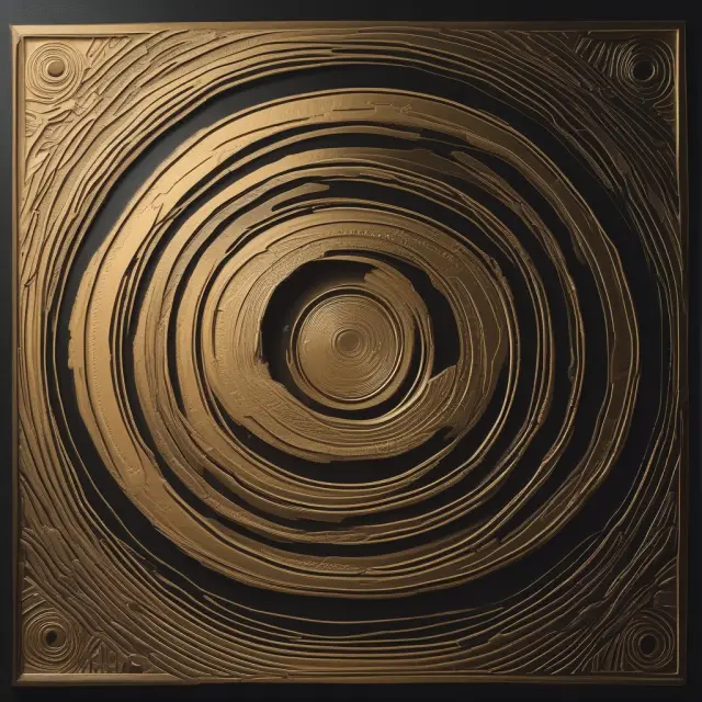 Golden coin with ripples symbolizing the impact of compounding on investments and Time Value of Money.