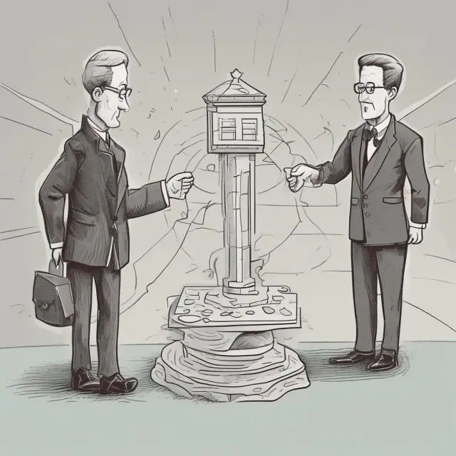 A callable bond issuer manipulating a scale to adjust their debt levels and capitalize on favorable market conditions