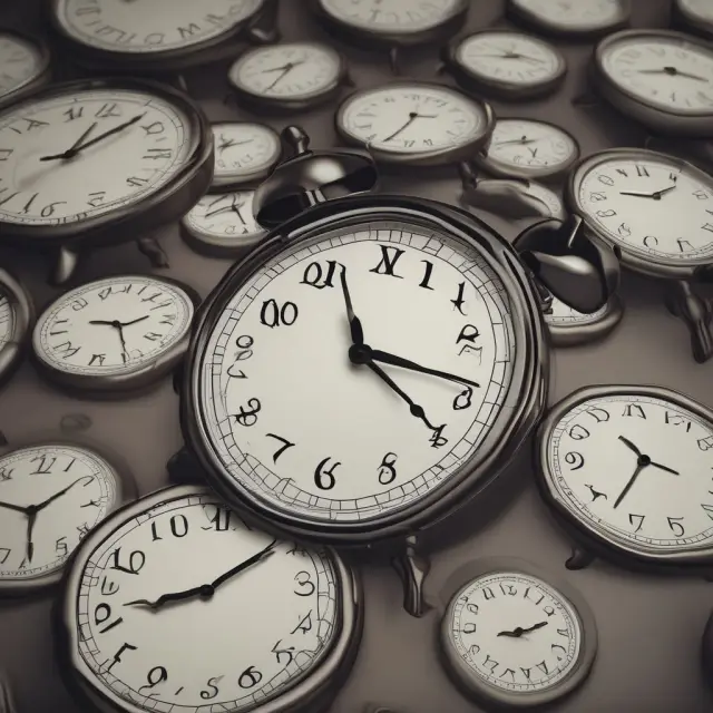 Image of an option marketplace featuring call symbols on a board, with a clock representing expiration dates