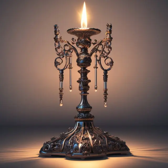 Detailed image of a candlestick with its real body, upper wick, lower wick, and labels for open, high, low, and close prices.