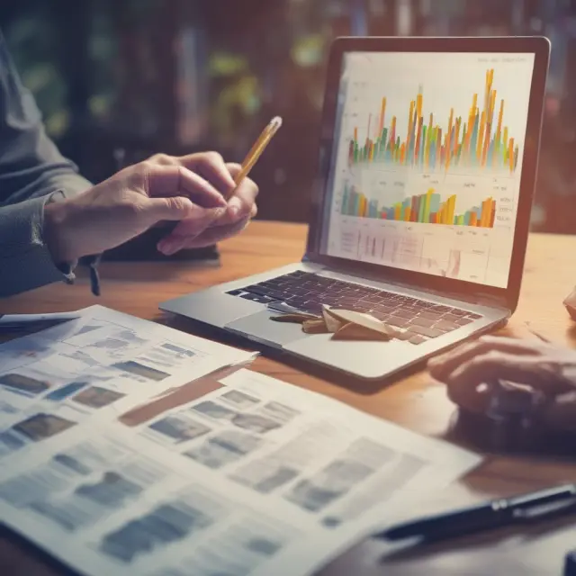 An investor, with a balanced portfolio of capital gains and losses, carefully sells loss-incurred securities to offset gains and minimize tax liability