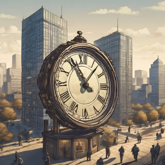 Gears symbolizing regulations shape a bank