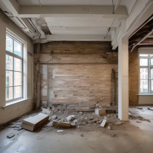 An old-fashioned time capsule lying at the heart of a beautifully remodeled room, emphasizing the long-term benefits and increased value of strategic capital improvements.