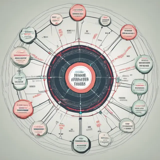 An intricate network of shares, representing company ownership, connected by market value in a dynamic capitalization table scenario