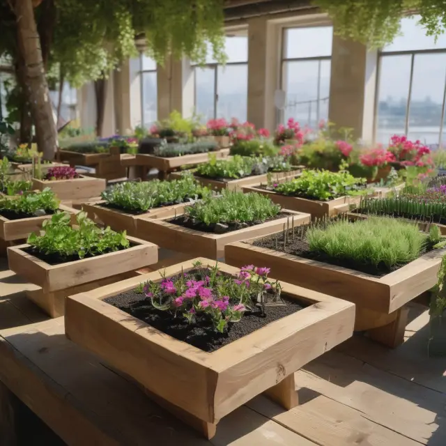 Vibrant garden filled with various equity ownership capital seeds growing, symbolizing a complete and updated capitalization table