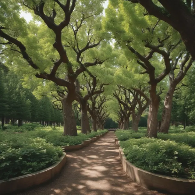Image of various gardens filled with growing equity trees representing different capitalization table software solutions