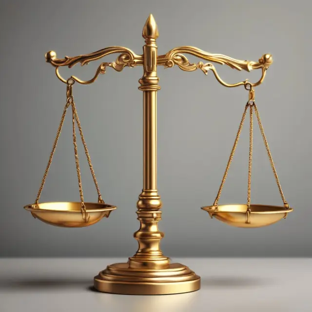 Golden scales with GAAP and IFRS symbols balancing the weight of company capitalization thresholds