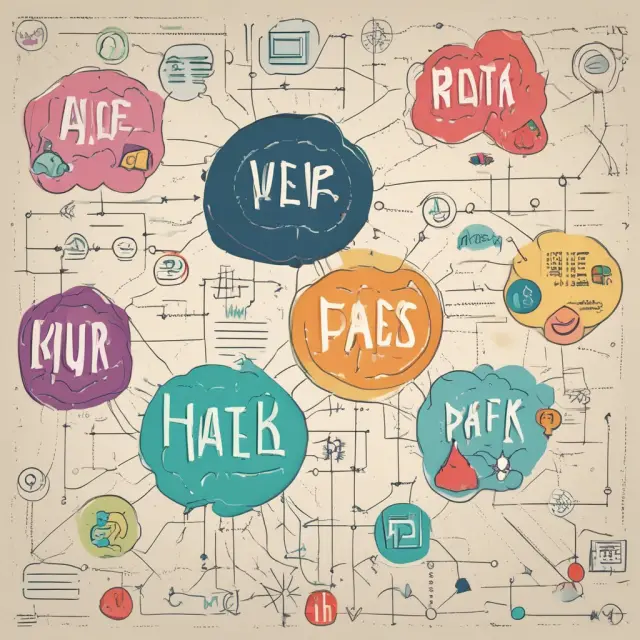 Illustration of common capitalization rate inquiries intertwined with their responses on a web, enhancing understanding for real estate investors