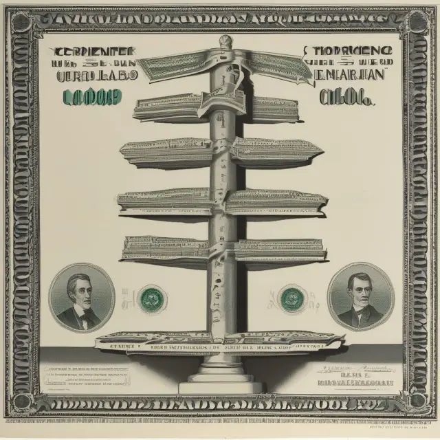 Two scales symbolizing US and international tax systems balanced by capitalized interest