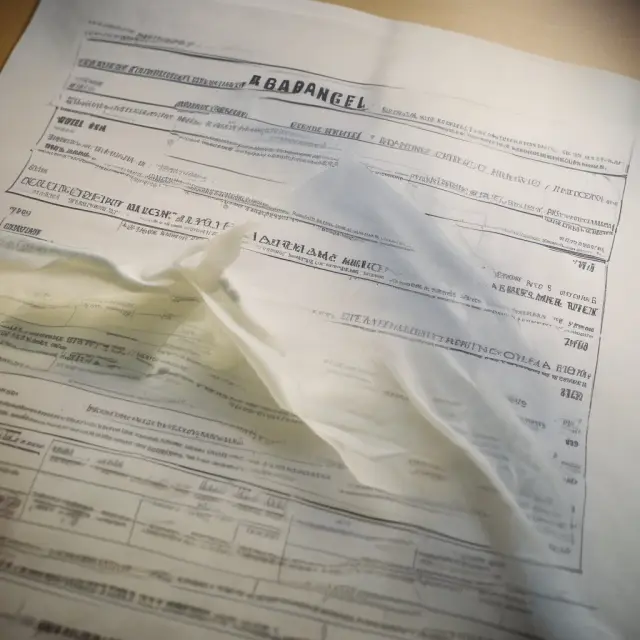 An image of a balance sheet with a veil lifting off, revealing previously unreported operating leases.