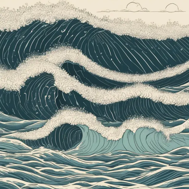 Waves of capital stock affecting the depth and expanse of a shareholder
